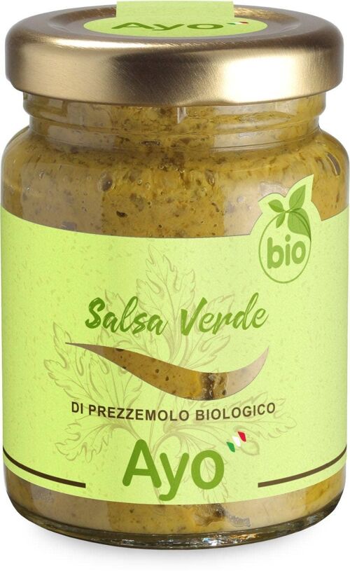 Salsa verde di prezzemolo biologico