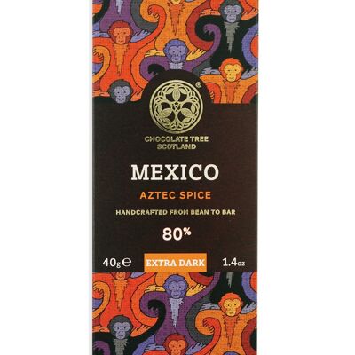 Chocolate Tree Mexico Aztec Spice 80% (small)