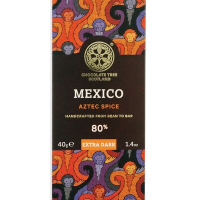 Chocolate Tree Mexico Aztec Spice 80% (small)