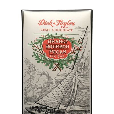 Dick Taylor Orange Bourbon Pecan 65% (Seasonal Release)
