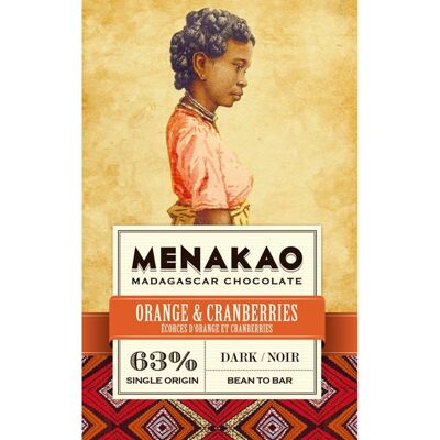 Menakao Orange and Cranberries 63%