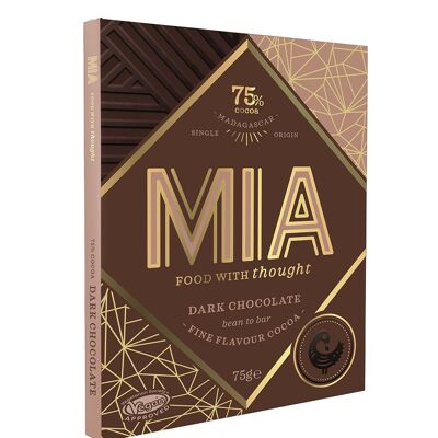 MIA 75% donkere chocolade