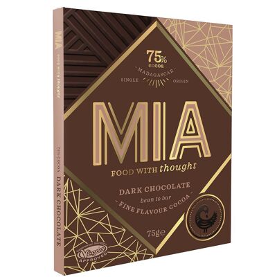 MIA 75% donkere chocolade