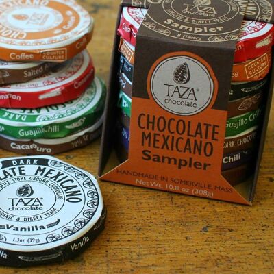 Taza Chocolate Mexicano Sampler - 8 discs