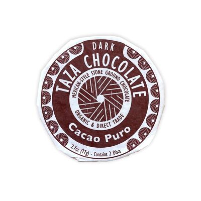 Taza Discs Cacao Puro 70%