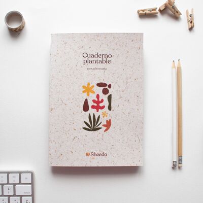 Cuaderno plantable