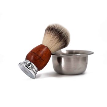Brent Berkeley® The Original Shaving Brush - Silvertip Fiber 2