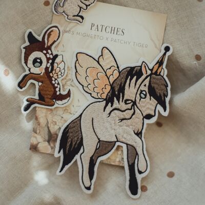 Lot de 3 patchs – Flying Pony, Dear Kid & Bunny