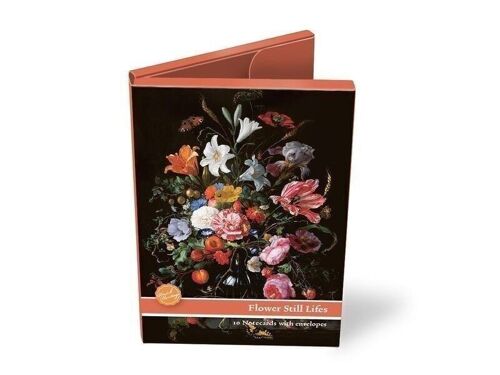 Kaartenmapje, set van 10 kaarten, De Heem, Bloemstilleven