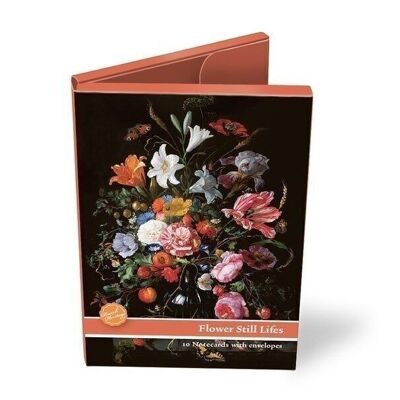 Kaartenmapje, set van 10 kaarten, De Heem, Bloemstilleven