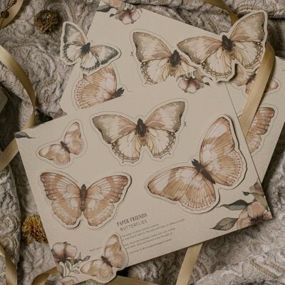 Amigos de papel – Mariposas