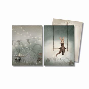 LOT DE 2 CARTES TIVOLI & SWING 4