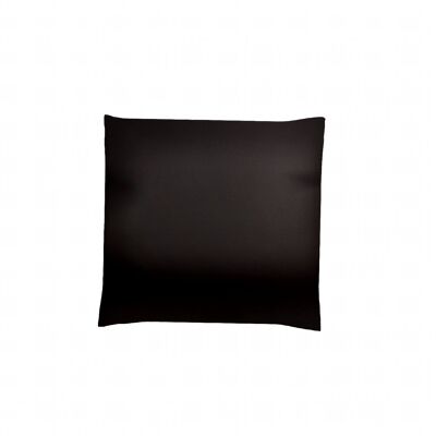Funda de almohada de seda 40x 40- negro