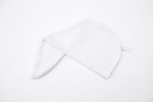 Hair towel- white