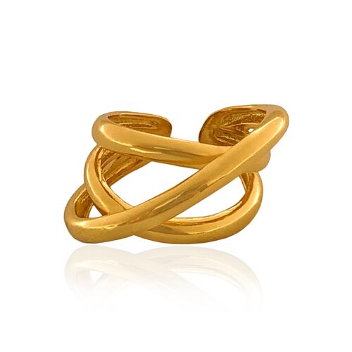 Sanaz ring gold