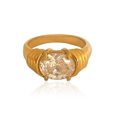 Zina zirconia ring