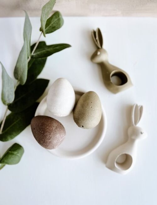 Concrete Easter eggs(beige)