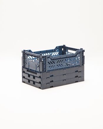 Odett Folding Mini Box (Set 3) (Bleu Marine) 8