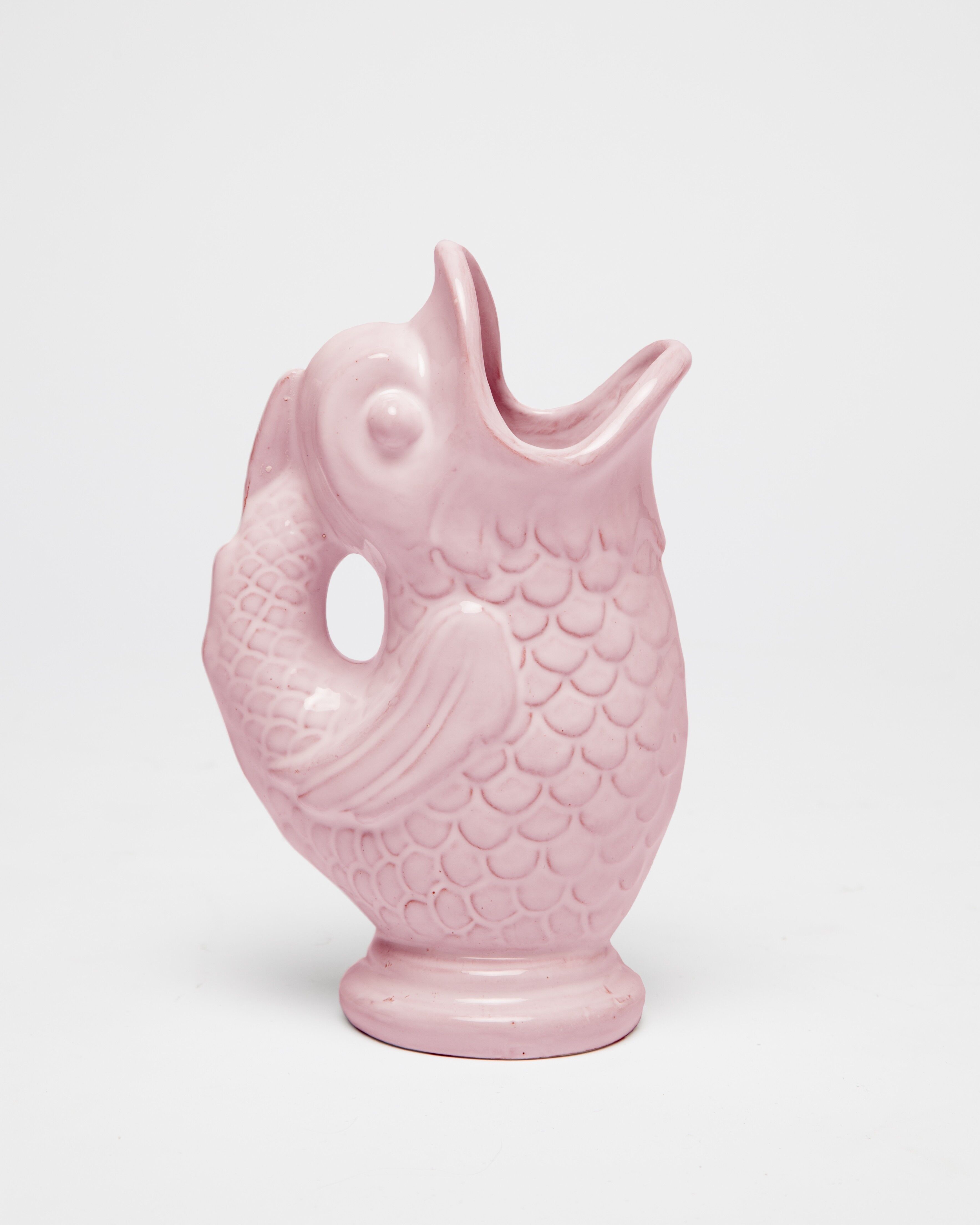 Pesce in ceramica (quarzo rosa)