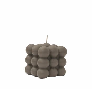 Bougie Bulle (Gris) 4