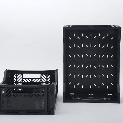 Medium Folding Odett Box (Set 2) (Black)