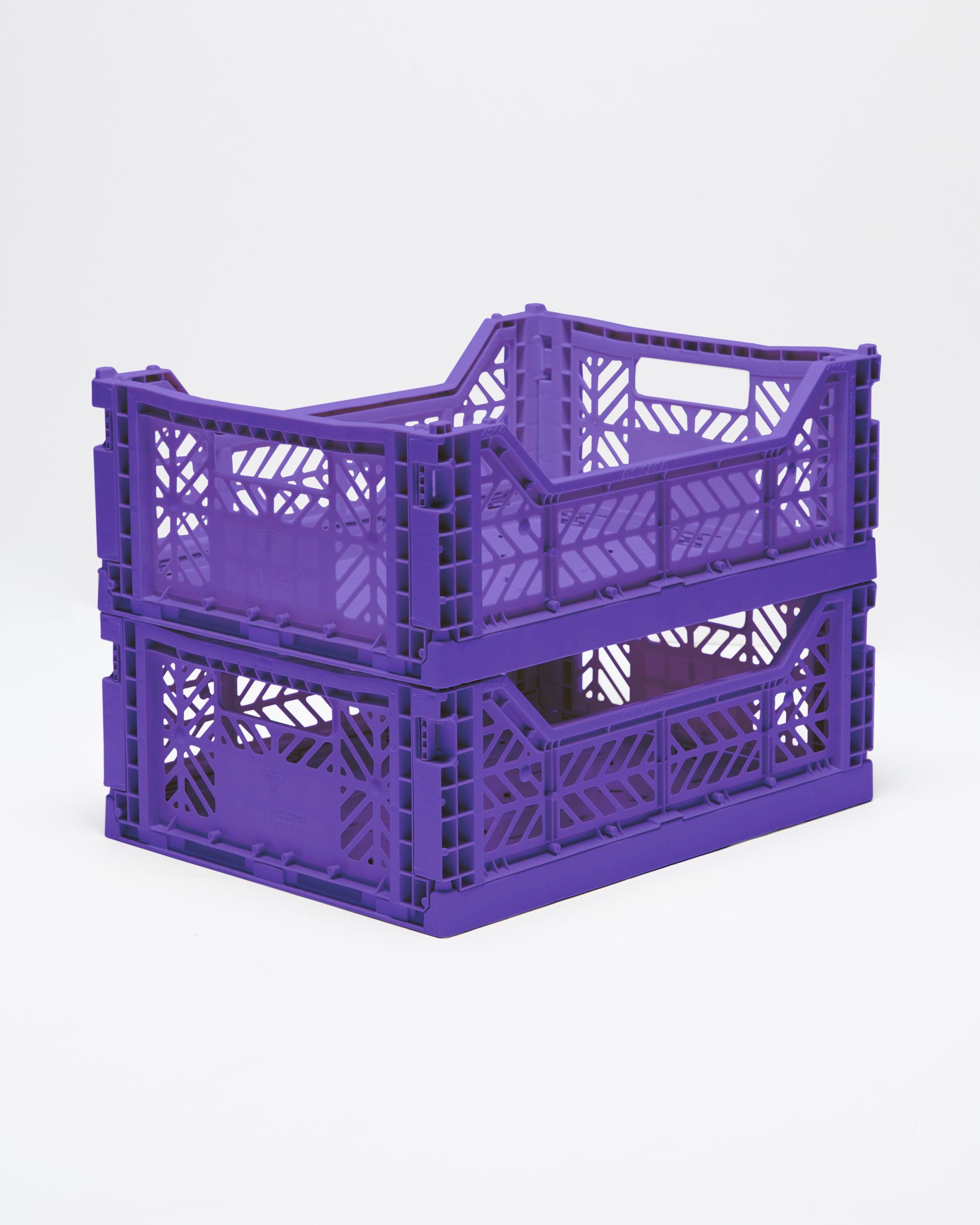 Boîte pliante Odett Medium (Set 2) (Violet)