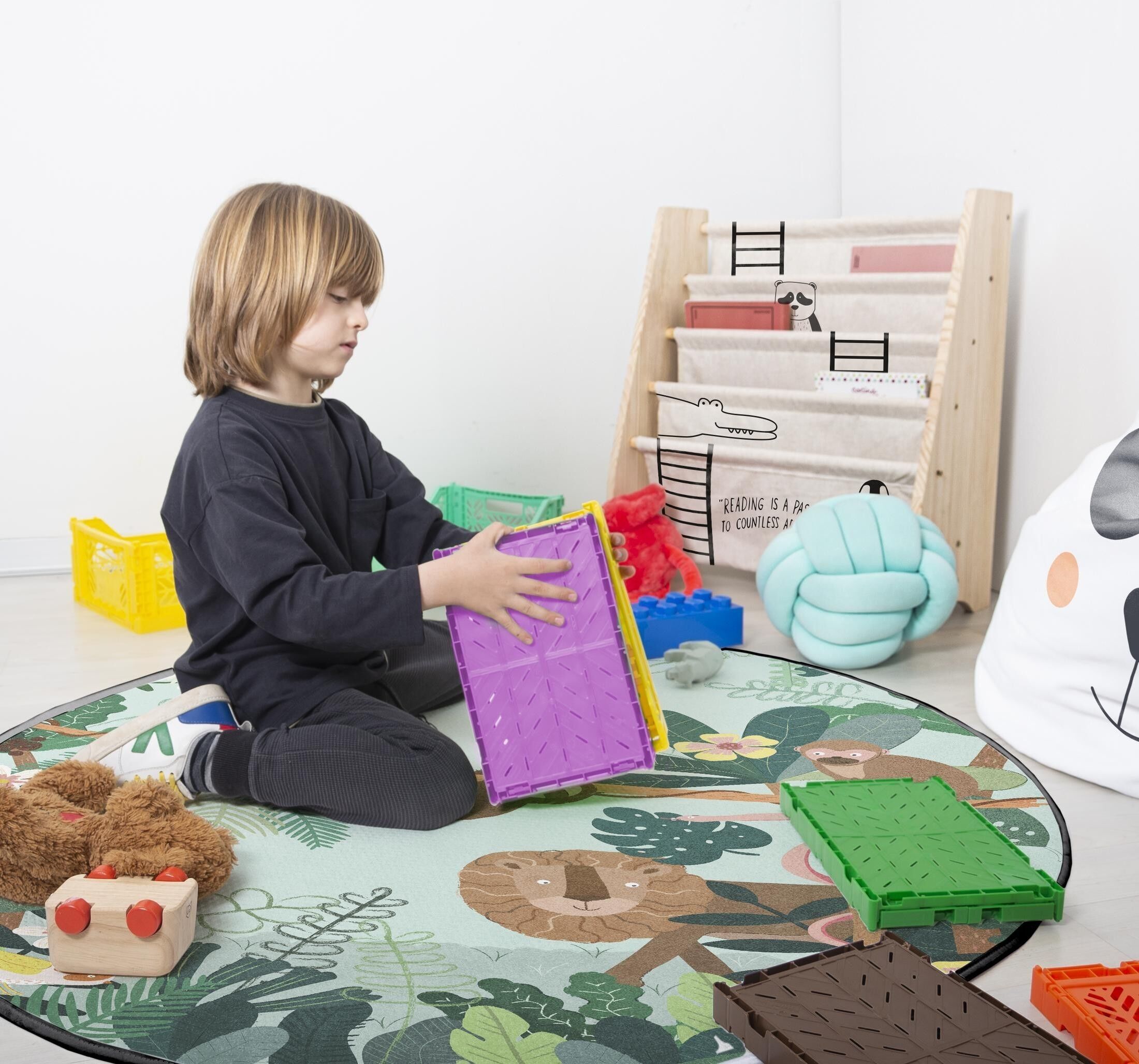 Odett Folding Mini Box (Ensemble 3) (Fuchsia)