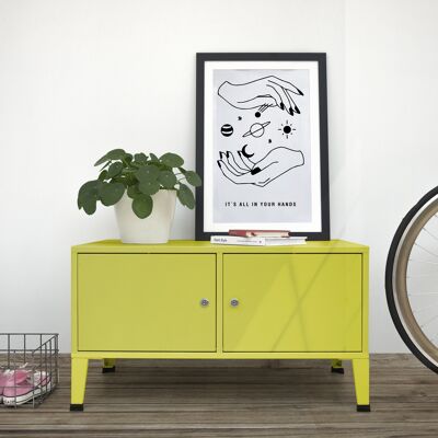 Chest of drawers (Yellow)