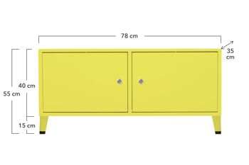 Commode (Jaune) 2