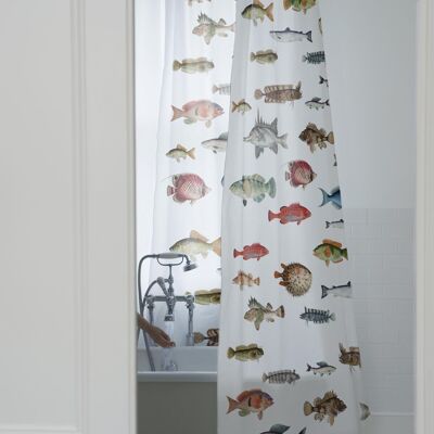 Rideau de douche (poisson dans l'océan)