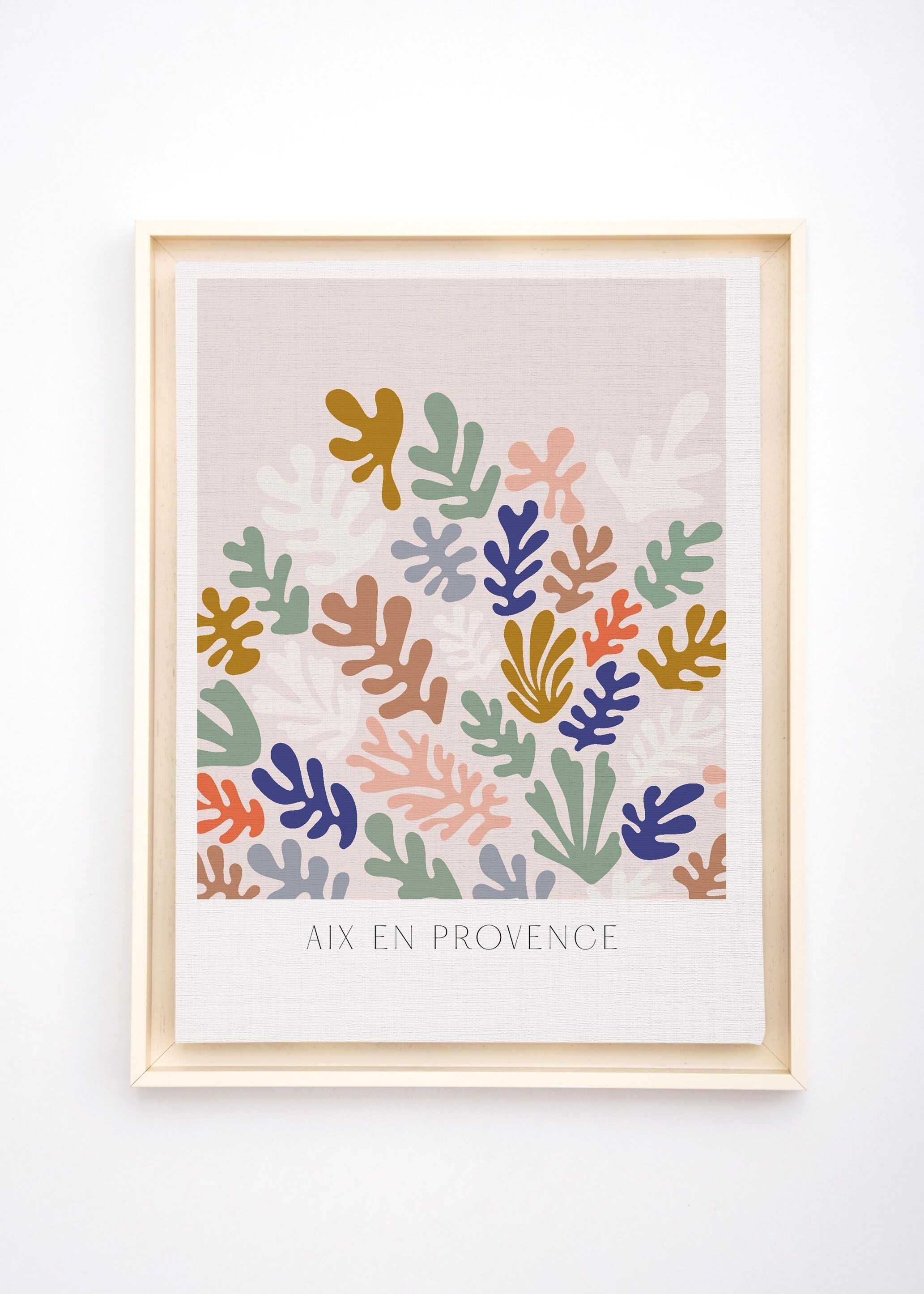 Floating Frame 60x40 Natural (Reef)