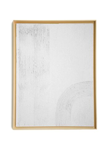 Relief Flottant 40x30 Naturel (Lignes Blanches) 2