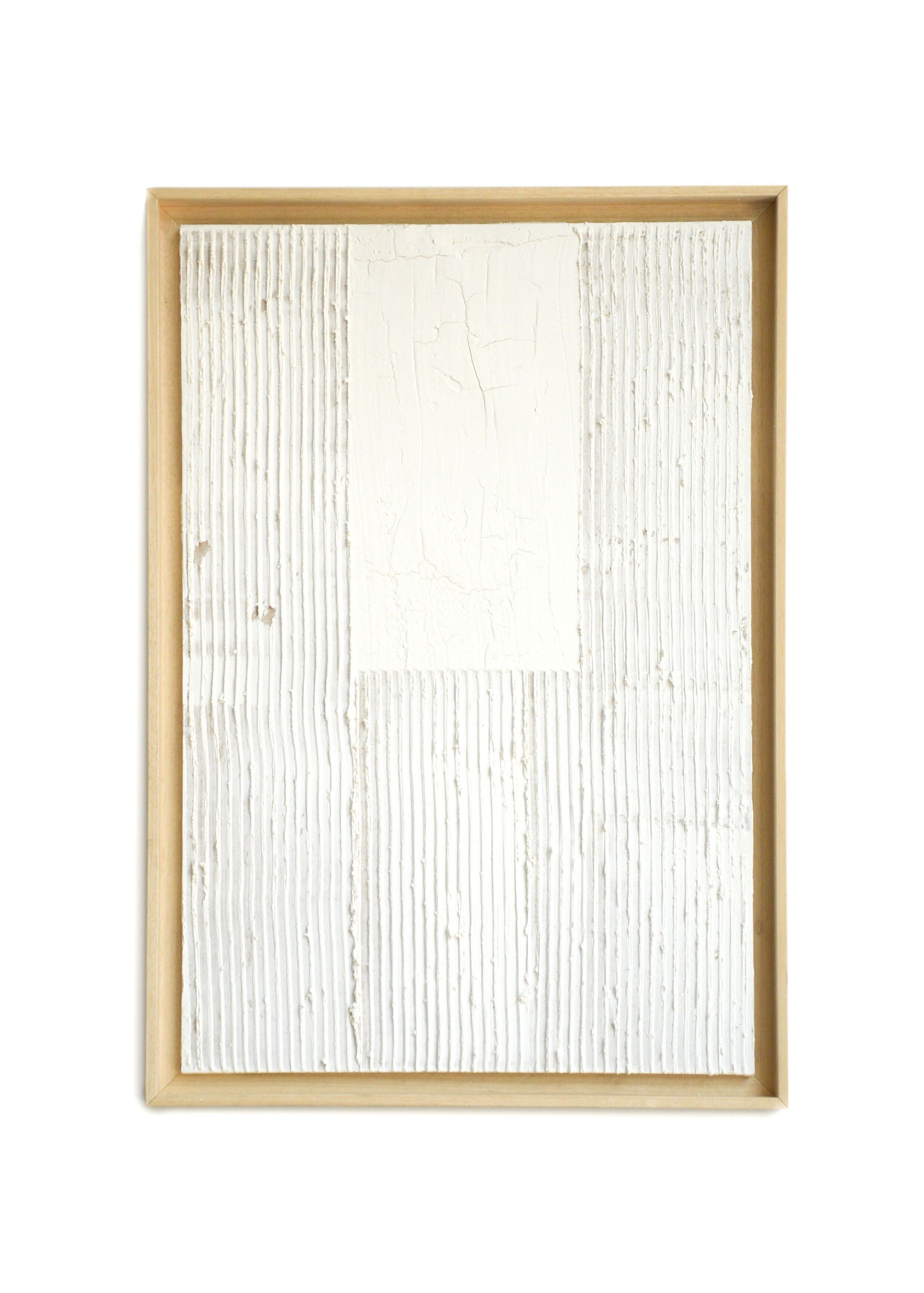 Floating Relief 60x40 Natur (Weißes Quadrat)