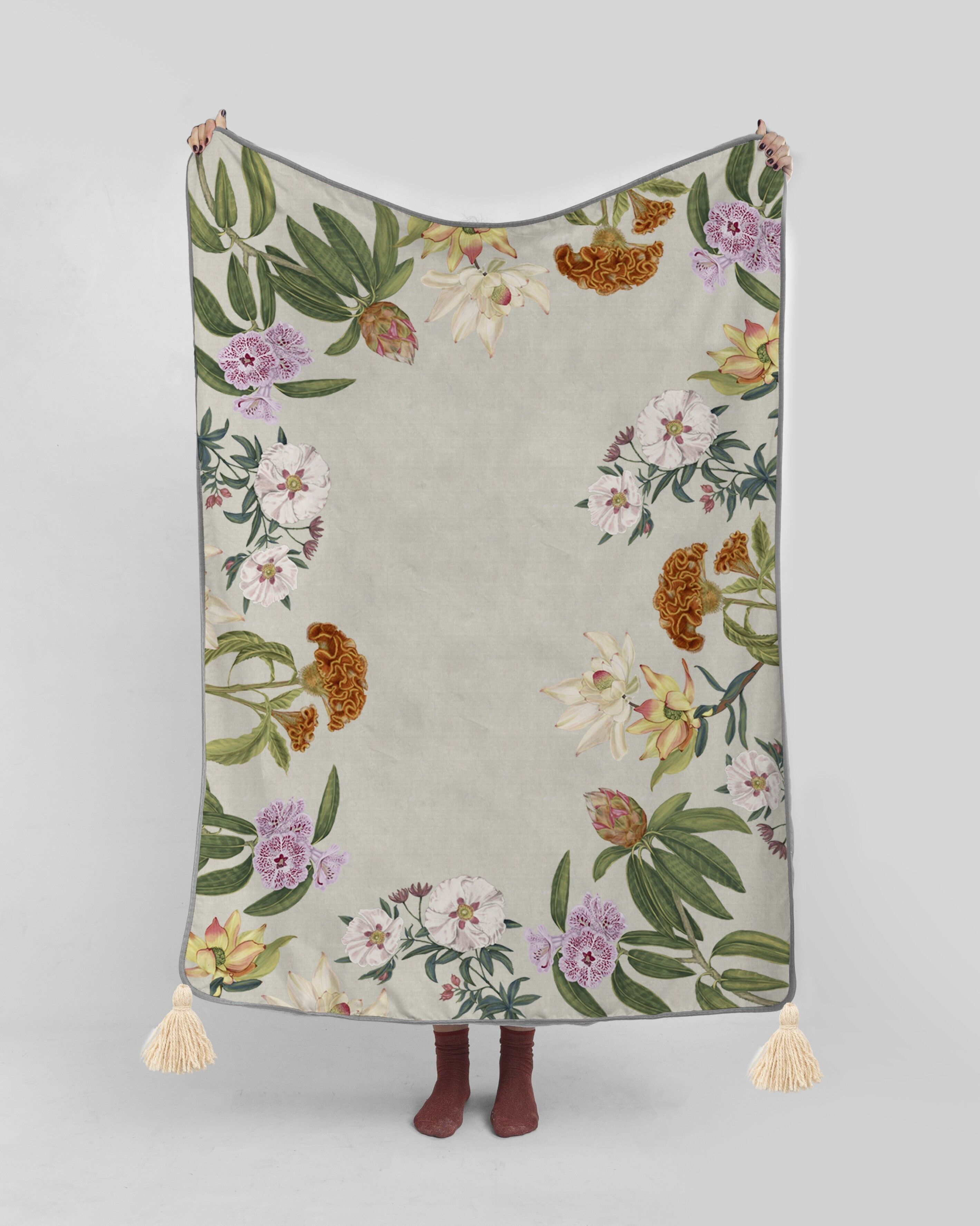 Manta 130x170 Decorada (Jara)