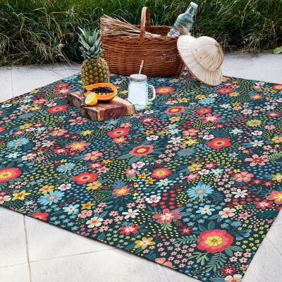 Coperta da picnic (Fiore in fiore)