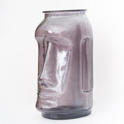 Moai Vase (Grey)