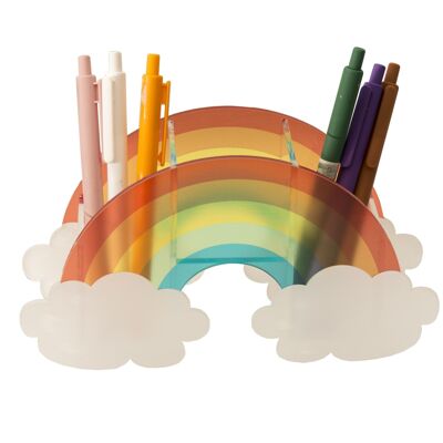 Pot à crayons (arc-en-ciel)