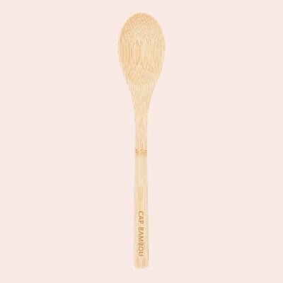 Reusable bamboo spoon