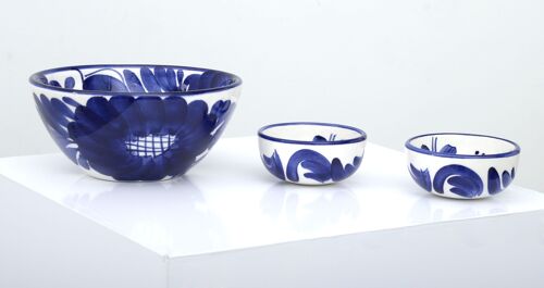 Set 3 Bowls (Azul)