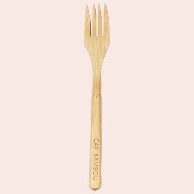 Reusable bamboo fork