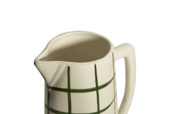 Grand pot en céramique (vert) 6