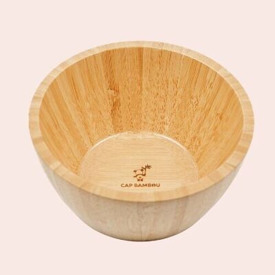 Bamboo bowl 15x7
