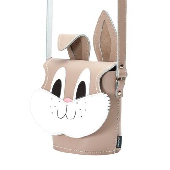 Jack Rabbit - Sac baril en cuir pour animaux fait à la main 6