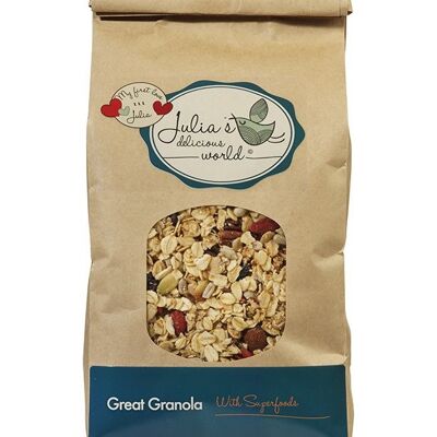 Great Granola | Dazzling Superfoods - Zak 900g