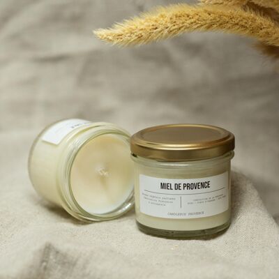 Honey from Provence | pot from 200g to 500g | vegetable candle