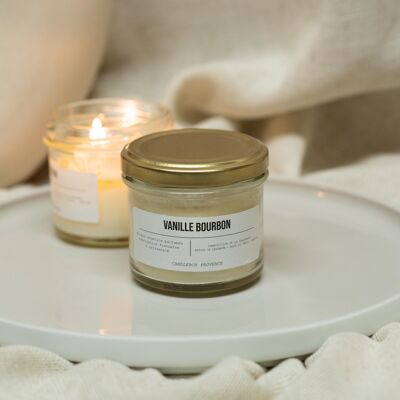 Bourbon Vanilla | pot from 200g to 500g | vegetable candle