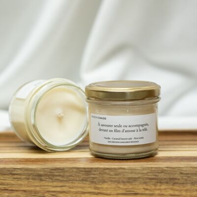 Hot drink | 200g glass jar | vegetable candle