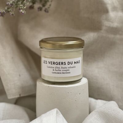 The orchards of the mas | 200g glass jar | vegetable candle