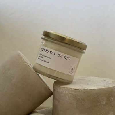Rio Carnival | 200g glass jar | vegetable candle