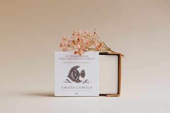 Thaïs Camila | Revitalisant réparateur hydratant | Tous types de cheveux | Sans sulfates, sans silicones, sans BTMS 3